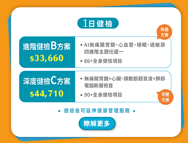健康檢查方案