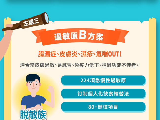 過敏原b方案