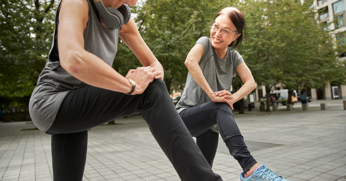 透過暖身與阻力訓練提升下肢穩定度與耐力，遠離肌少風險