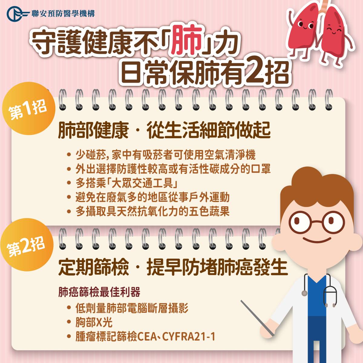 守護健康不肺力-日常保健有2招 守護健康不肺力-日常保健有2招
